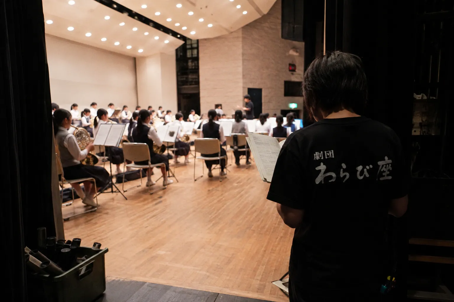 劇団わらび座、無料で「舞台制作塾」 明桜高吹奏楽部との演奏会を運営、参加者募集