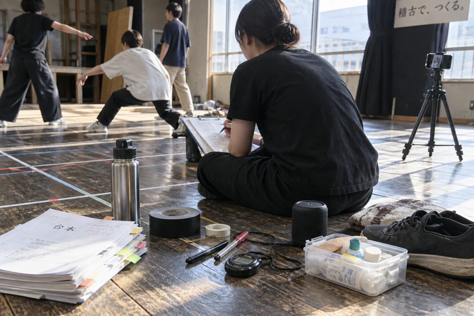 舞台稽古場の備品リスト:効率的な稽古を支える7つの必須アイテム